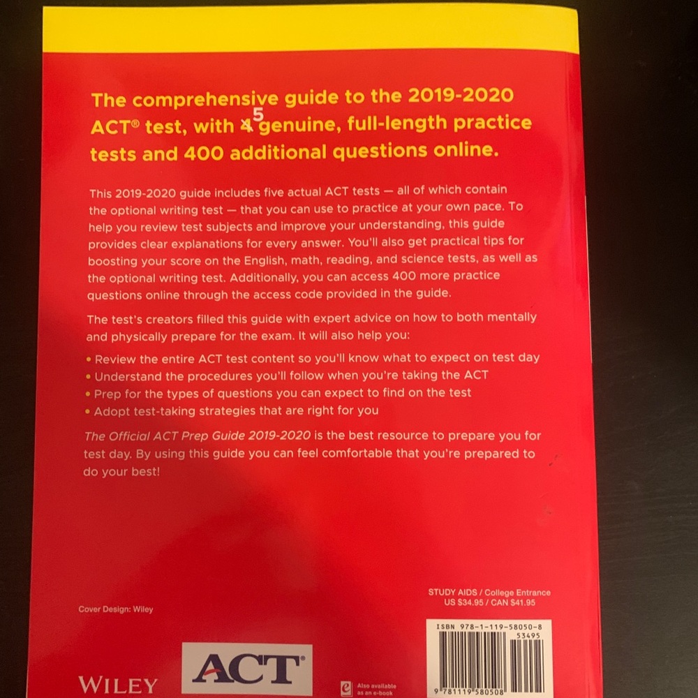 ACT BOOK - Picture 2 of 2